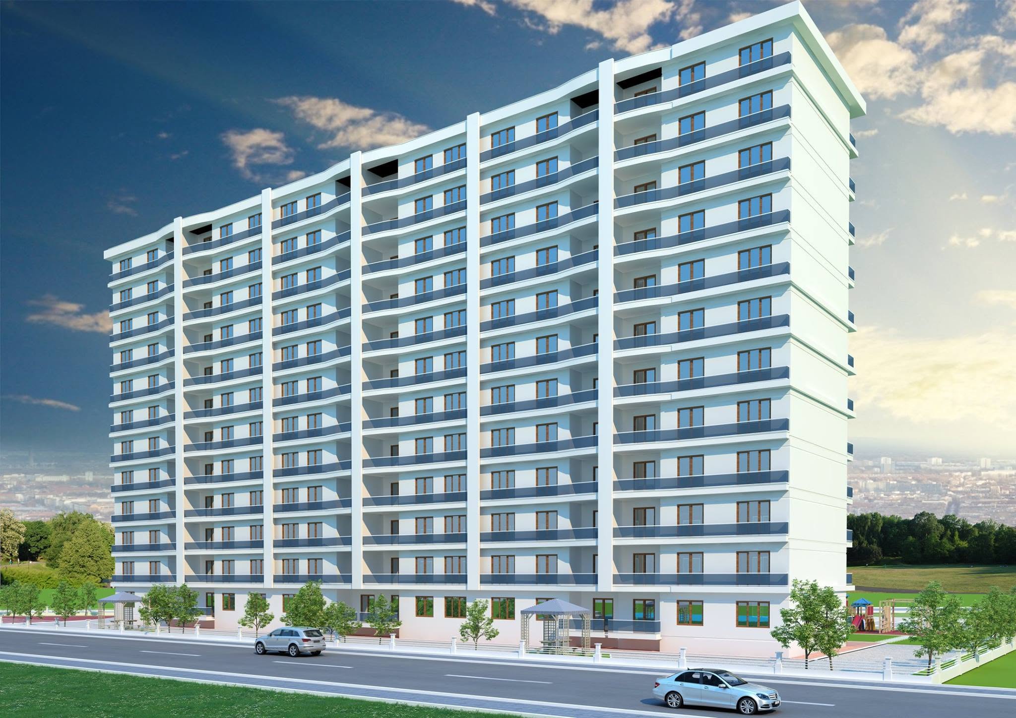 Beyaz Park Sitesi Projemiz Teslim Edildi